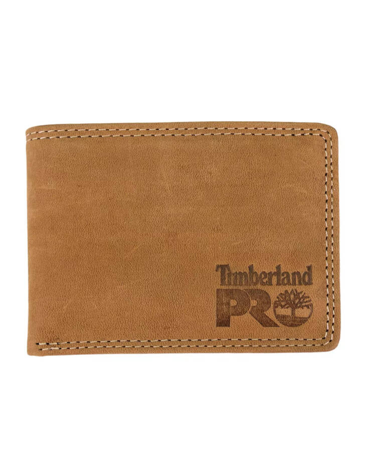 Men's Pullman Passcase Wallet Wheat - 1