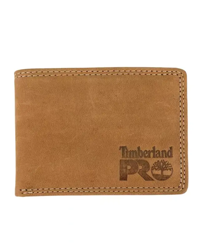 Men's Pullman Passcase Wallet-Wheat - TIMBERLAND