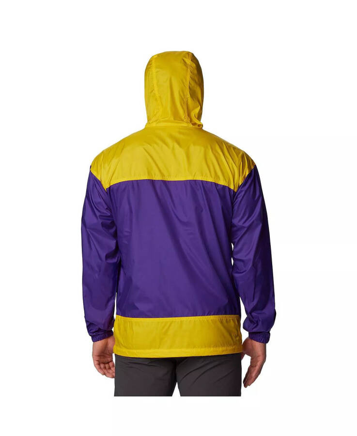 Men's Purple LSU Tigers Flash Challenger Omni-Shade Full-Zip Windbreaker Hoodie Jacket Purple - 2