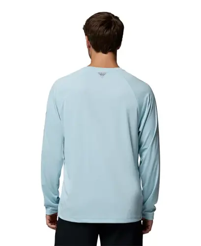 Men's Terminal Tackle Long-Sleeve T-Shirt - Marine Light/Nocturnal Logo - 6