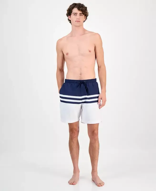Men's Quick-Dry Performance Colorblocked Stripe 7