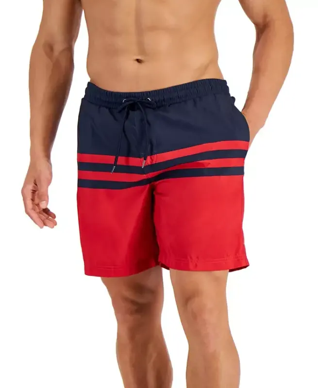 Men's Quick-Dry Performance Colorblocked Stripe 7