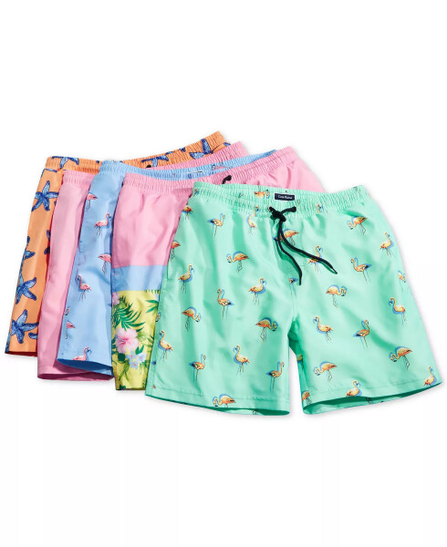 Men's Quick-Dry Performance Flamingo-Print 7