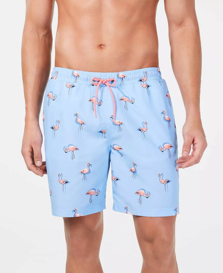 Men's Quick-Dry Performance Flamingo-Print 7