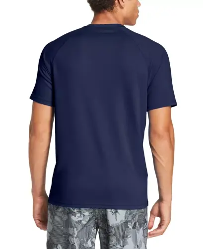 Men's Quick-Dry UPF 50+ Rash Guard -New Navy - SPEEDO (1)