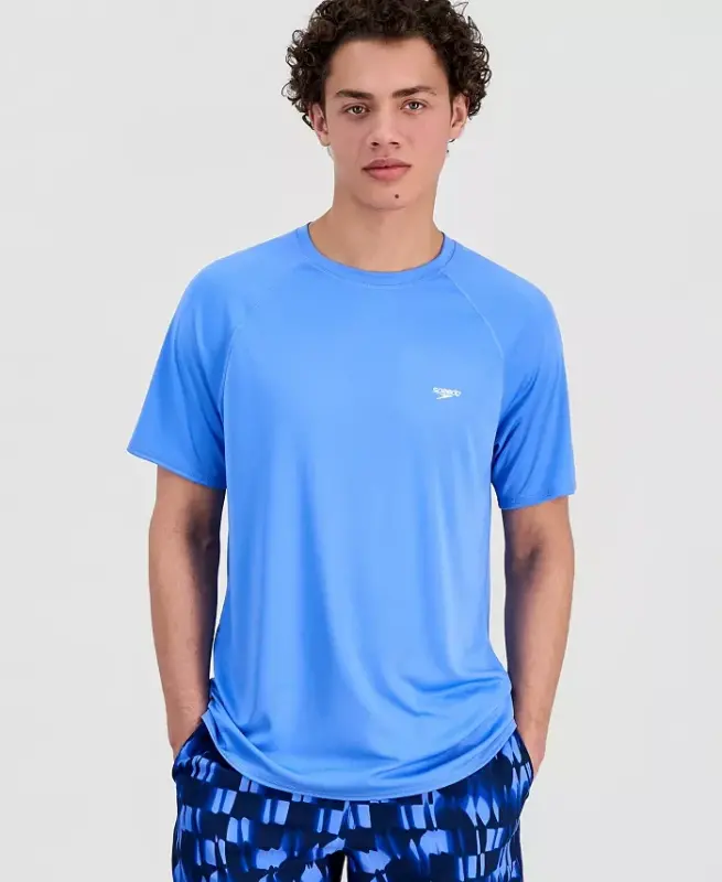 Men's Quick-Dry UPF 50+ Rash Guard - Periwinkle - 1