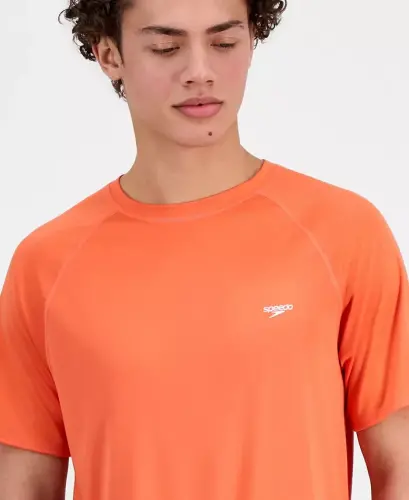 Men's Quick-Dry UPF 50+ Rash Guard - Trop Coral - 3