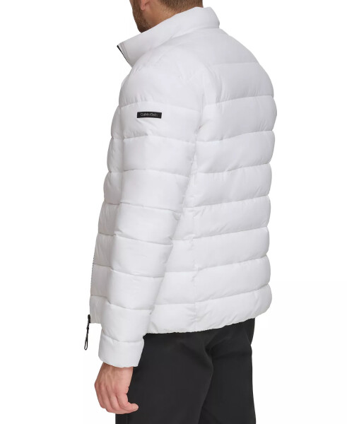 Men's Quilted Infinite Stretch Water-Resistant Puffer Jacket White - 2