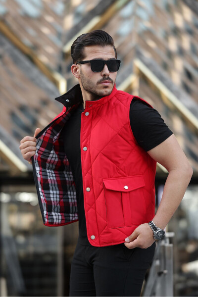 Men's Quilted Vest - BOYMEN
