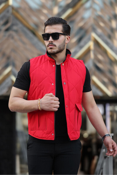 Men's Quilted Vest - 3