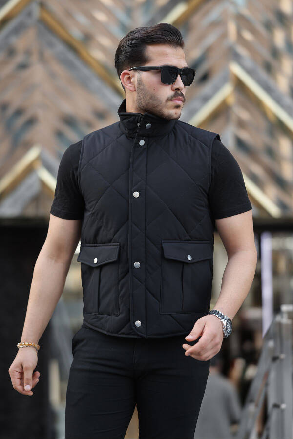 Men's Quilted Vest - 2