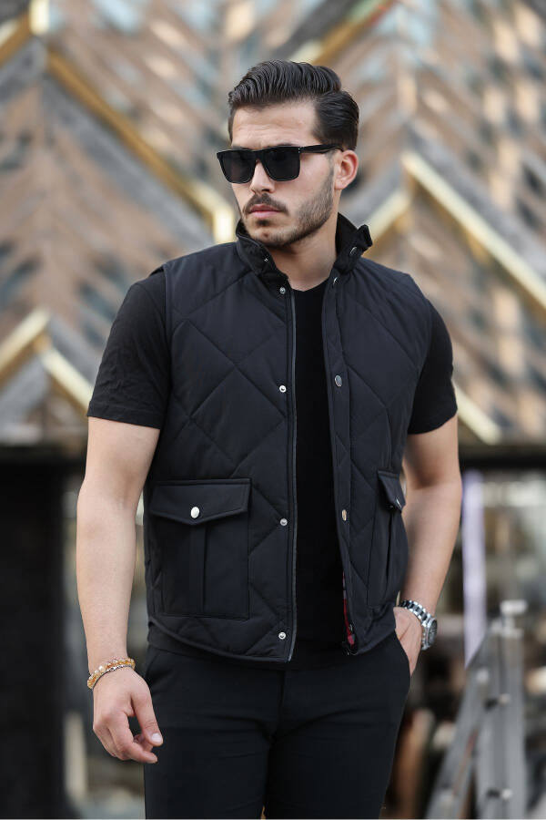 Men's Quilted Vest - 3