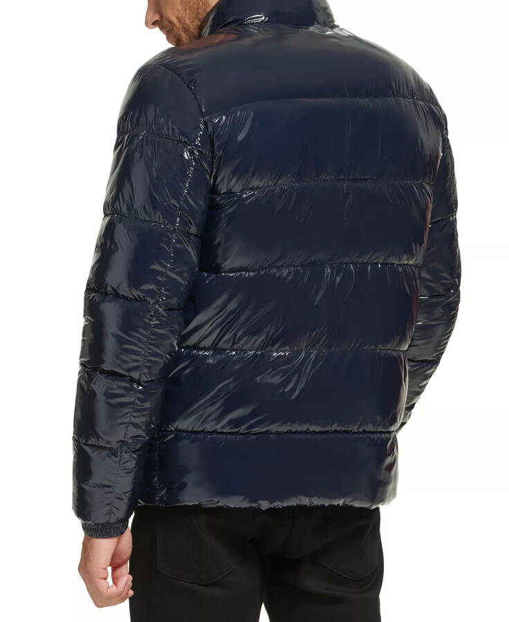 Men's Quilted Water-Resistant Puffer Jacket True Navy - 2