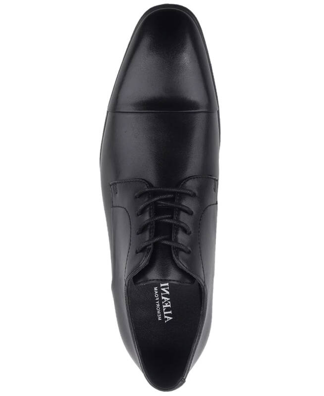 Men's Quinn Cap-Toe Oxford Dress Shoe, Created for Modazone-Tan - 2