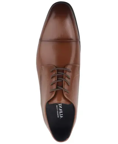 Men's Quinn Cap-Toe Oxford Dress Shoe, Created for Modazone - Tan - 3