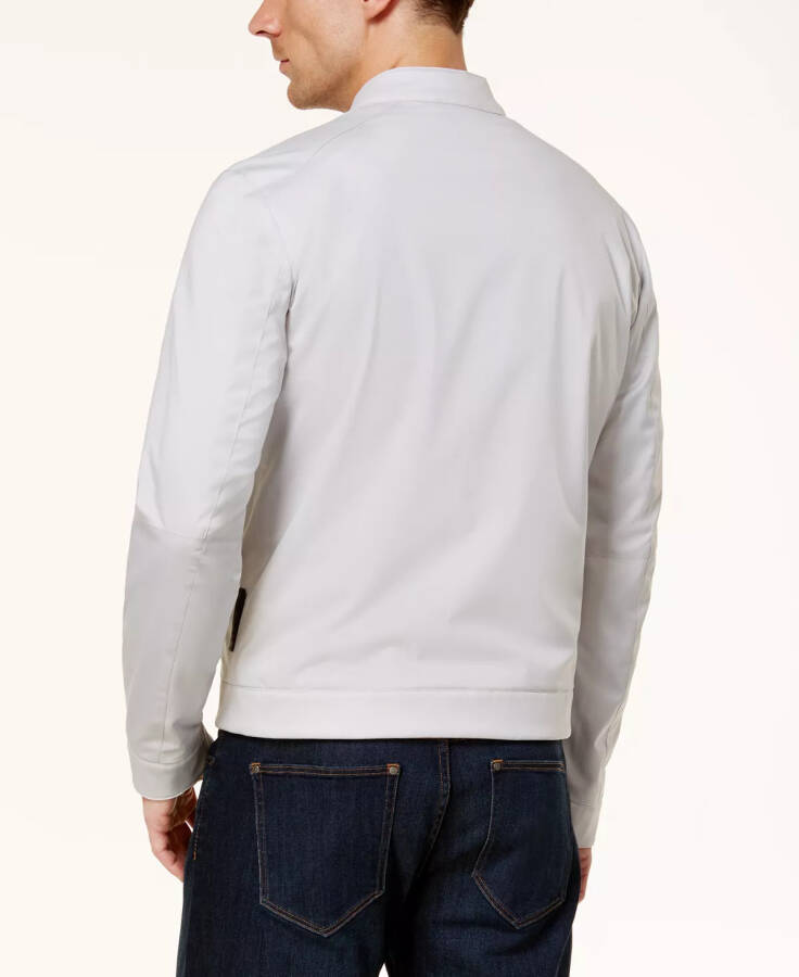 Men's Racer Jacket Pearl Grey - 2