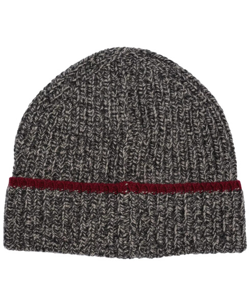 Men's Ragg Cuff Beanie Black/Cream Ragg - 2