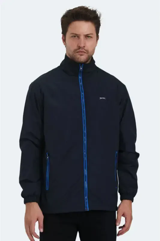 Men's Raincoat Navy-Navy - SLAZENGER