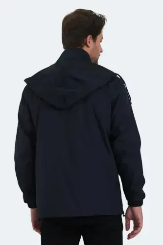 Men's Raincoat Navy-Navy - 4