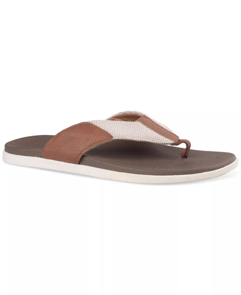 Men's Ralstonn Slip-On Thong Sandals, Exclusively at Modazone - CLUB ROOM