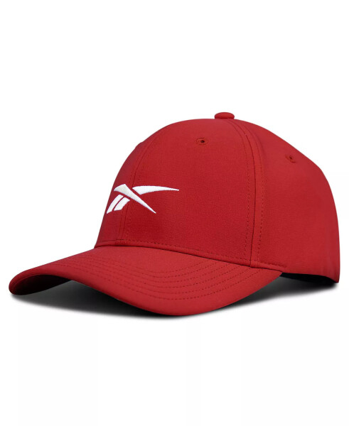 Men's Range Embroidered Logo Cap Vector Red - 5