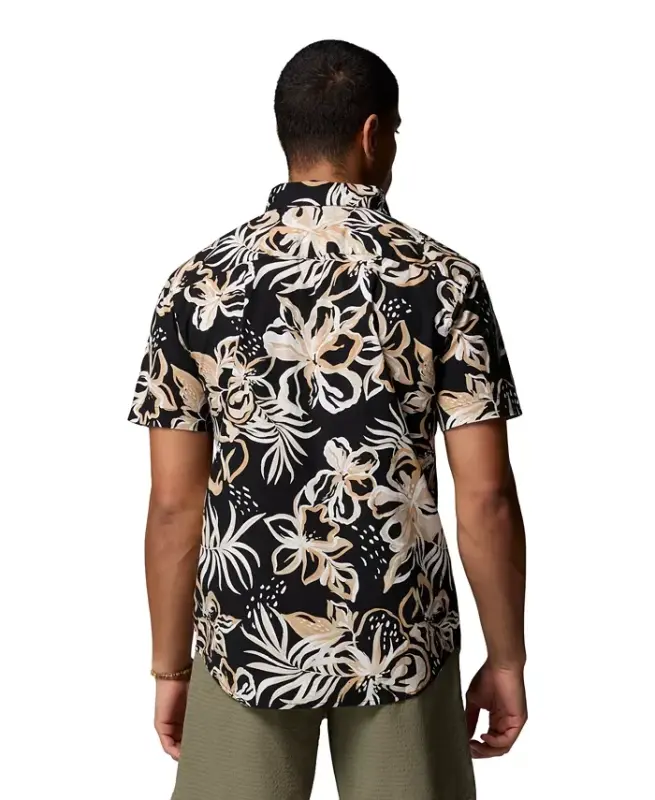 Men's Rapid Rivers Printed Shirt - Black Tropic - 5