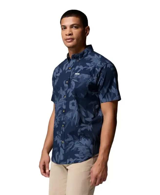Men's Rapid Rivers Printed Shirt - Col Navy - 3