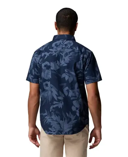 Men's Rapid Rivers Printed Shirt - Col Navy - 5