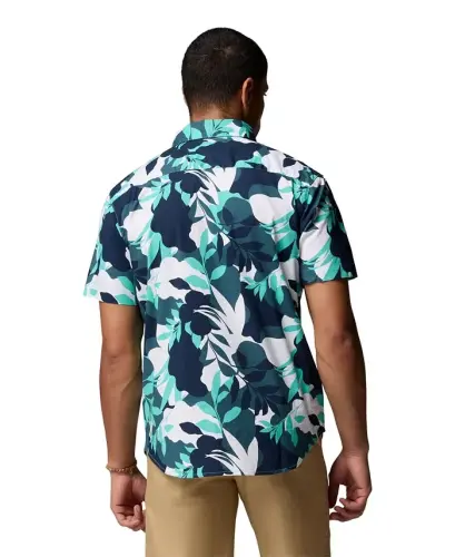 Men's Rapid Rivers Printed Shirt - Dolphine/Floriated - 5