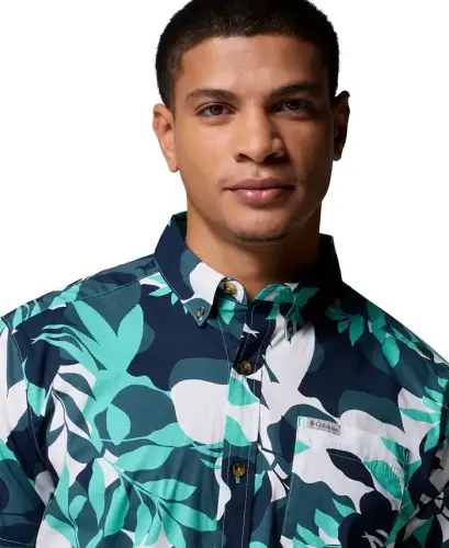 Men's Rapid Rivers Printed Shirt - Dolphine/Floriated - 4