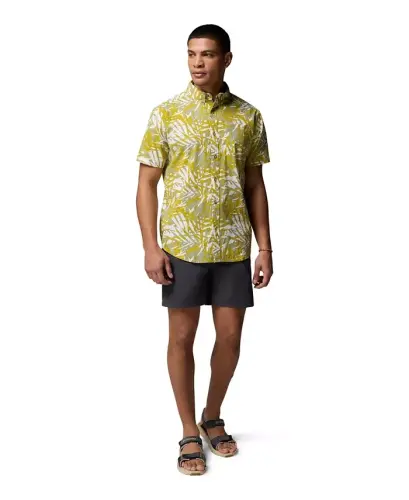 Men's Rapid Rivers Printed Shirt - Safari - 4