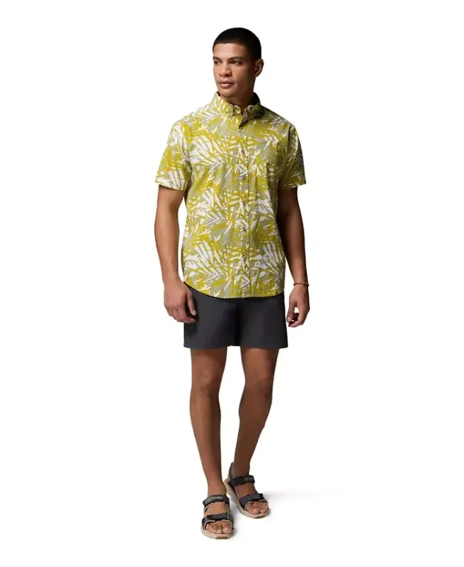 Men's Rapid Rivers Printed Shirt - Safari - 4