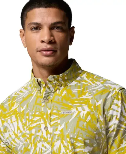 Men's Rapid Rivers Printed Shirt - Safari - 6
