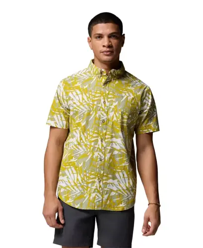 Men's Rapid Rivers Printed Shirt - Safari - 1