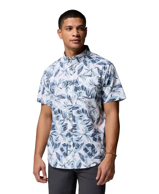 Men's Rapid Rivers Printed Shirt - Whit Rosella - 1