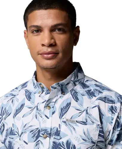 Men's Rapid Rivers Printed Shirt - Whit Rosella - 4