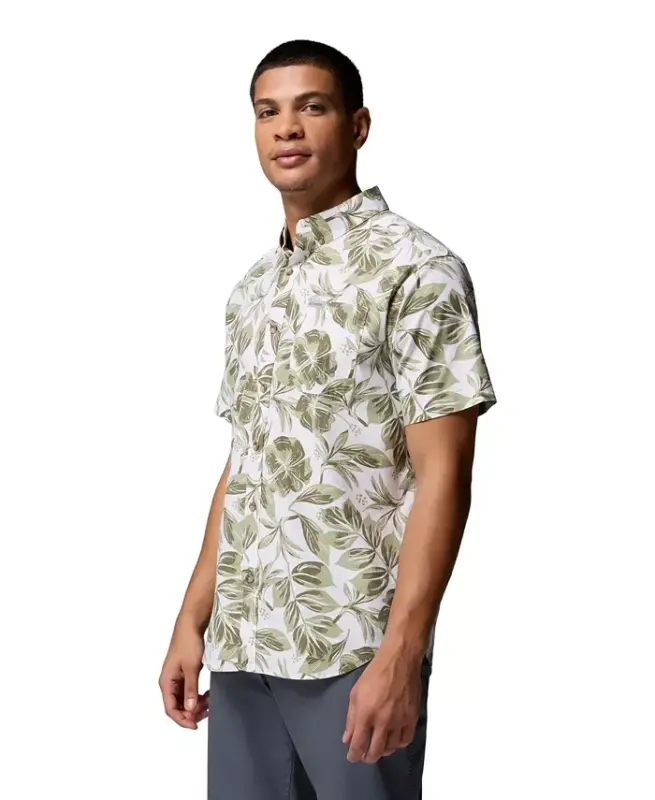 Men's Rapid Rivers Printed Shirt - White Rosella - 3