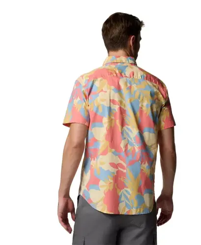Men's Rapid Rivers Printed Short-Sleeve Shirt - Alpenglow - 5