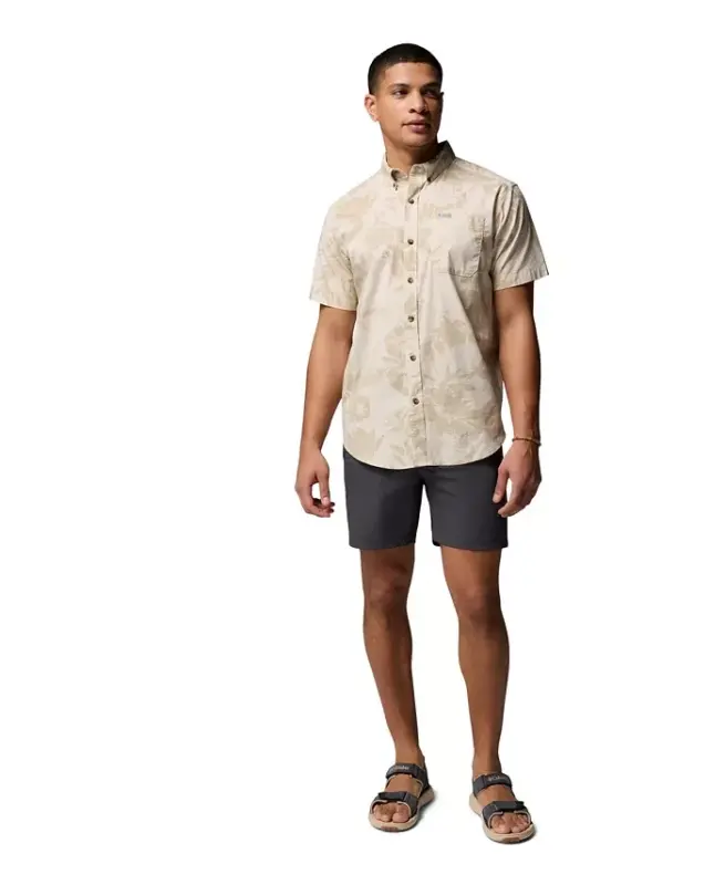 Men's Rapid Rivers Printed Shirt - Dark Stone - 2