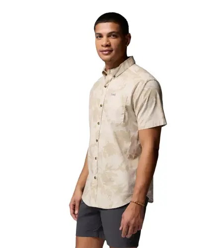 Men's Rapid Rivers Printed Shirt - Dark Stone - 3