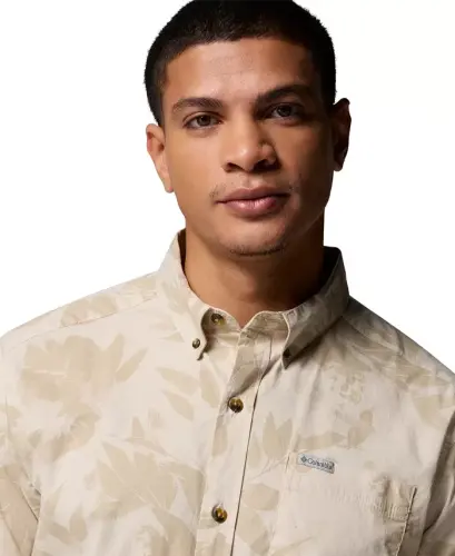 Men's Rapid Rivers Printed Shirt - Dark Stone - 4