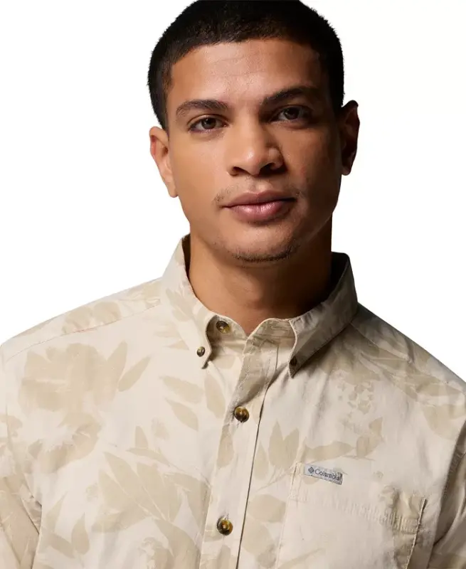 Men's Rapid Rivers Printed Shirt - Dark Stone - 4