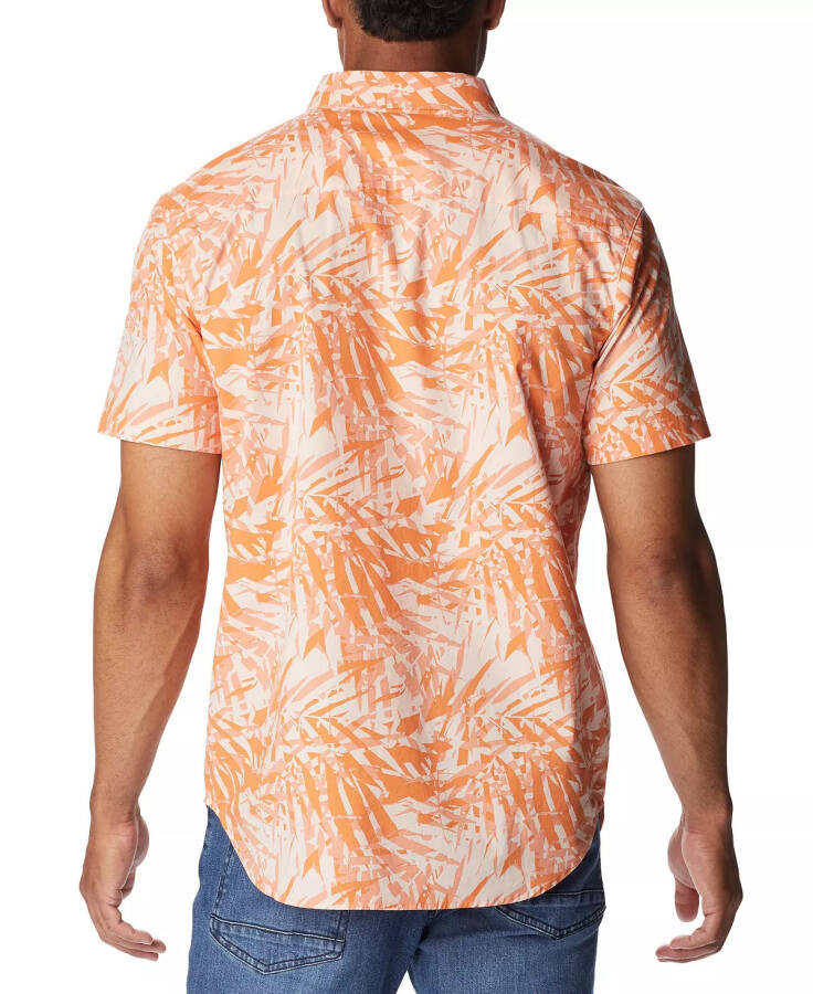 Men's Rapid Rivers Printed Short Sleeve Shirt Desert Orange D - 2