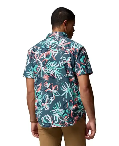 Men's Rapid Rivers Printed Shirt - Everblue Tropic - 5