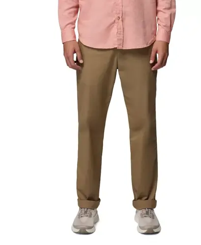 Men's Rapid Rivers UPF 50 Flat Front Pants-Flax - 1