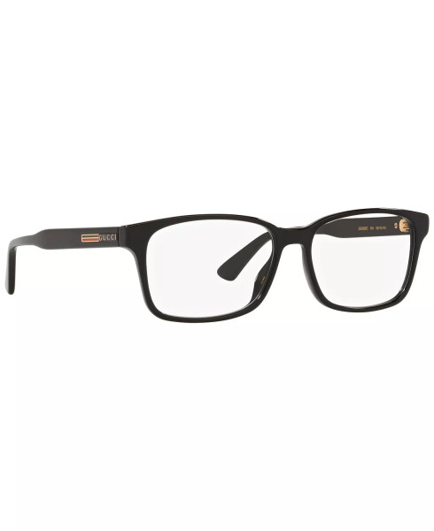 Men's Rectangle Eyeglasses GC001496 Black - 15