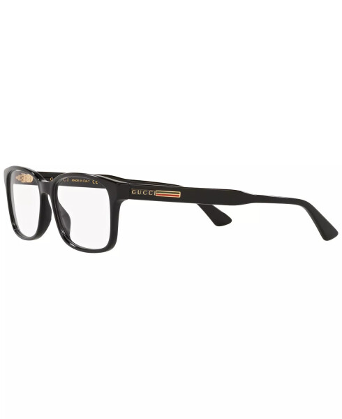 Men's Rectangle Eyeglasses GC001496 Black - 16