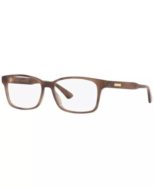 Men's Rectangle Eyeglasses GC001496 Tortoise Gray - 11