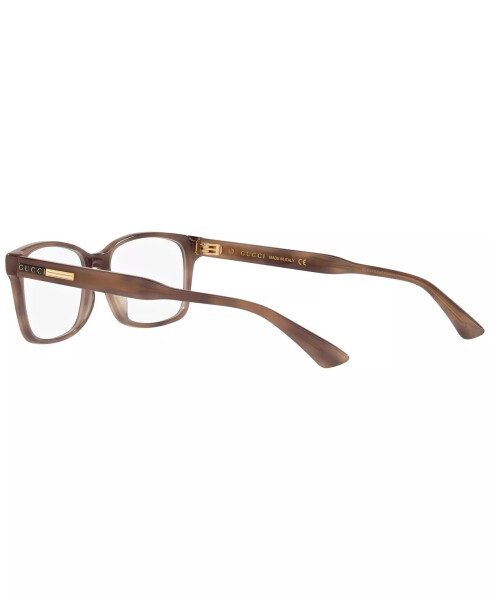 Men's Rectangle Eyeglasses GC001496 Tortoise Gray - 16