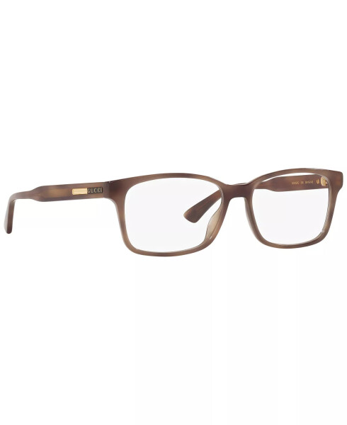 Men's Rectangle Eyeglasses GC001496 Tortoise Gray - 5